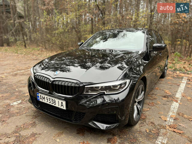 Черный БМВ 3 Серия, объемом двигателя 2 л и пробегом 53 тыс. км за 32000 $, фото 1 на Automoto.ua