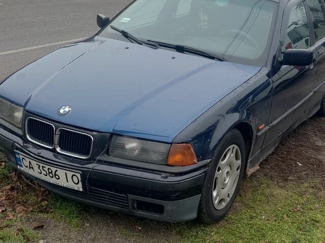 Черный БМВ 3 Серия, объемом двигателя 1.7 л и пробегом 370 тыс. км за 1600 $, фото 1 на Automoto.ua