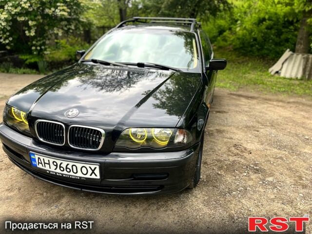 Черный БМВ 3 Серия, объемом двигателя 2 л и пробегом 309 тыс. км за 4300 $, фото 1 на Automoto.ua