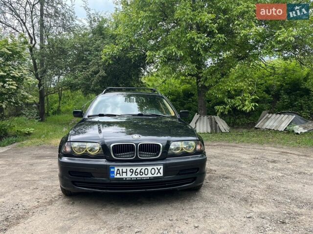 Черный БМВ 3 Серия, объемом двигателя 1.95 л и пробегом 309 тыс. км за 4300 $, фото 1 на Automoto.ua
