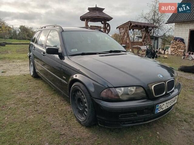Чорний БМВ 3 Серія, об'ємом двигуна 2 л та пробігом 340 тис. км за 2700 $, фото 1 на Automoto.ua