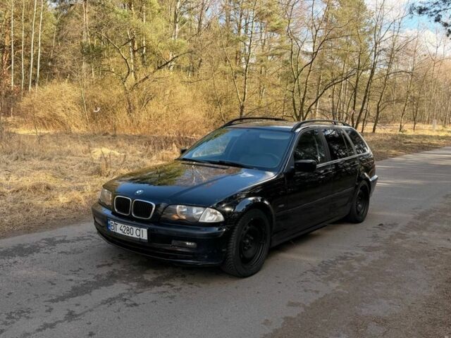 Черный БМВ 3 Серия, объемом двигателя 2.9 л и пробегом 281 тыс. км за 4300 $, фото 1 на Automoto.ua