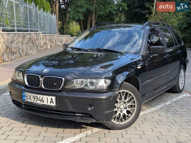 Черный БМВ 3 Серия, объемом двигателя 2 л и пробегом 411 тыс. км за 4300 $, фото 1 на Automoto.ua