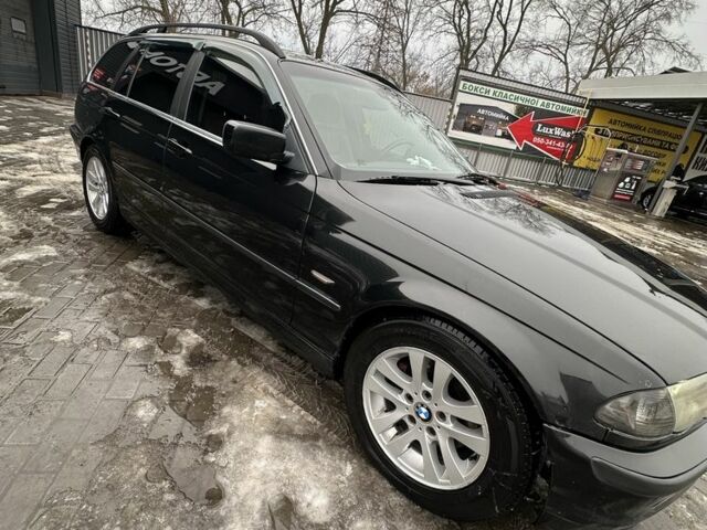 Черный БМВ 3 Серия, объемом двигателя 2.2 л и пробегом 343 тыс. км за 4300 $, фото 1 на Automoto.ua