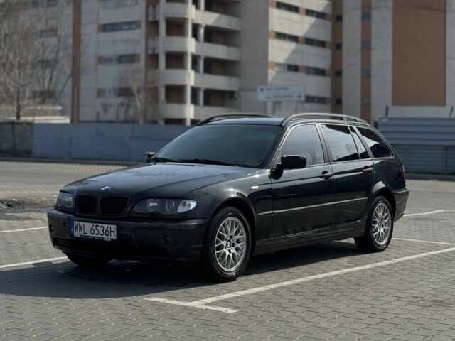 Черный БМВ 3 Серия, объемом двигателя 2 л и пробегом 470 тыс. км за 2600 $, фото 1 на Automoto.ua