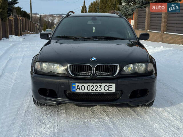 Черный БМВ 3 Серия, объемом двигателя 2 л и пробегом 411 тыс. км за 4600 $, фото 1 на Automoto.ua