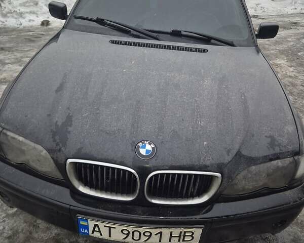 Чорний БМВ 3 Серія, об'ємом двигуна 2 л та пробігом 338 тис. км за 4100 $, фото 1 на Automoto.ua
