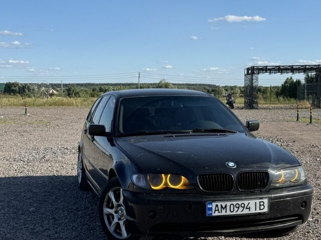 Черный БМВ 3 Серия, объемом двигателя 2 л и пробегом 365 тыс. км за 4502 $, фото 1 на Automoto.ua