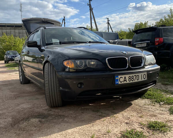 Черный БМВ 3 Серия, объемом двигателя 2 л и пробегом 359 тыс. км за 5000 $, фото 1 на Automoto.ua