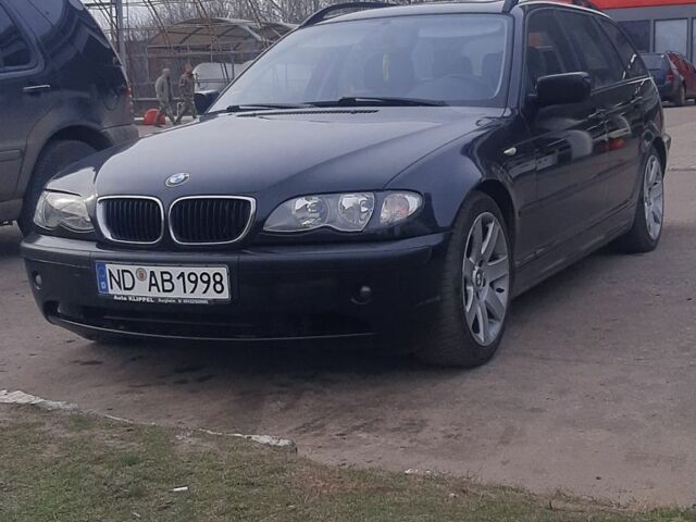 Черный БМВ 3 Серия, объемом двигателя 2 л и пробегом 305 тыс. км за 3333 $, фото 1 на Automoto.ua