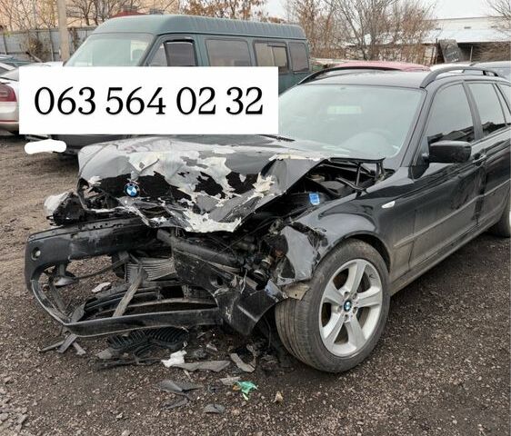 Черный БМВ 3 Серия, объемом двигателя 2 л и пробегом 363 тыс. км за 2199 $, фото 1 на Automoto.ua