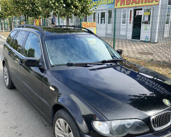 Черный БМВ 3 Серия, объемом двигателя 2 л и пробегом 315 тыс. км за 4300 $, фото 1 на Automoto.ua