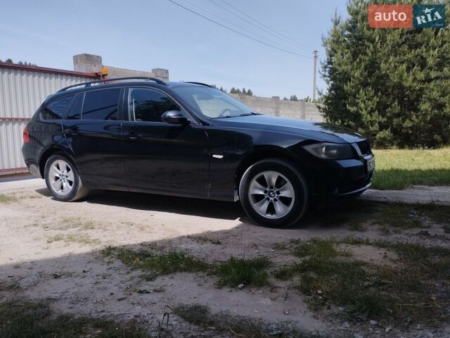 Черный БМВ 3 Серия, объемом двигателя 2 л и пробегом 380 тыс. км за 5800 $, фото 1 на Automoto.ua