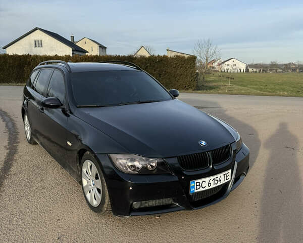 Черный БМВ 3 Серия, объемом двигателя 2 л и пробегом 296 тыс. км за 7000 $, фото 1 на Automoto.ua