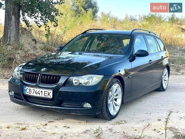 Черный БМВ 3 Серия, объемом двигателя 2 л и пробегом 338 тыс. км за 6650 $, фото 1 на Automoto.ua