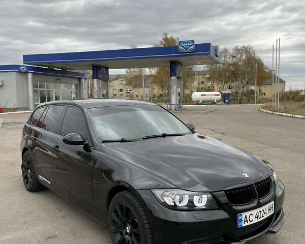 Черный БМВ 3 Серия, объемом двигателя 2 л и пробегом 307 тыс. км за 7200 $, фото 1 на Automoto.ua