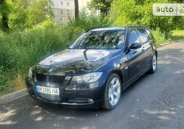 Чорний БМВ 3 Серія, об'ємом двигуна 2 л та пробігом 275 тис. км за 7350 $, фото 1 на Automoto.ua