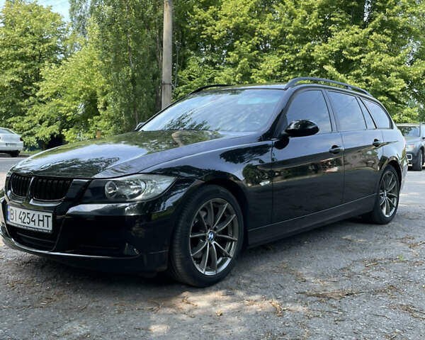 Черный БМВ 3 Серия, объемом двигателя 2 л и пробегом 203 тыс. км за 8000 $, фото 1 на Automoto.ua