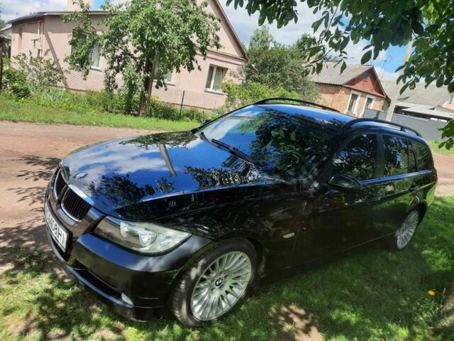 Черный БМВ 3 Серия, объемом двигателя 2 л и пробегом 320 тыс. км за 7000 $, фото 1 на Automoto.ua