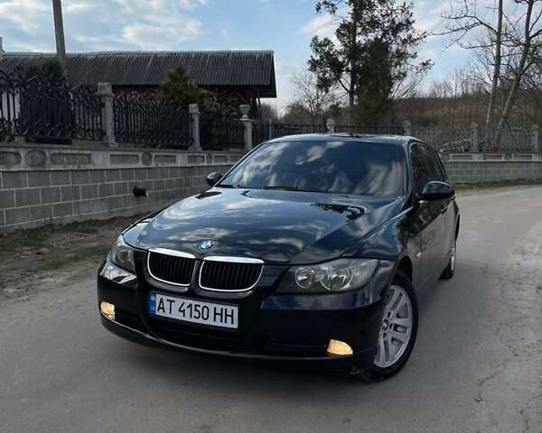 Черный БМВ 3 Серия, объемом двигателя 2 л и пробегом 220 тыс. км за 7900 $, фото 1 на Automoto.ua