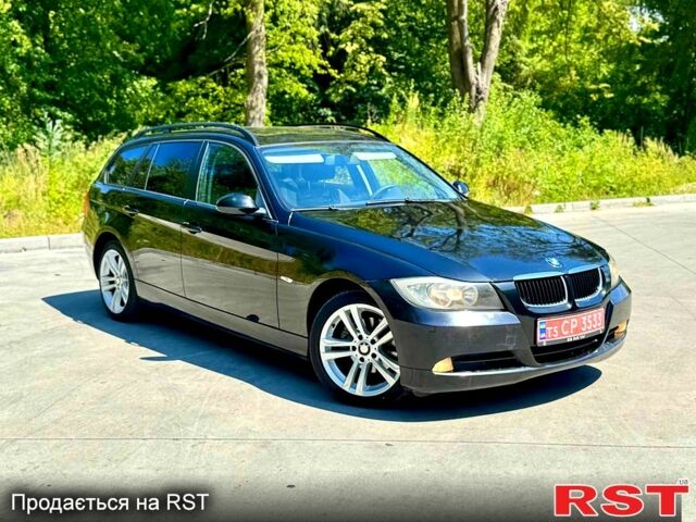 Черный БМВ 3 Серия, объемом двигателя 2 л и пробегом 196 тыс. км за 7200 $, фото 1 на Automoto.ua