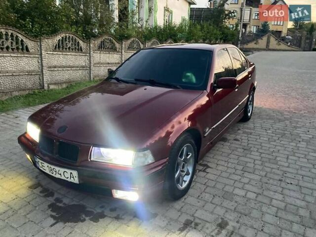 Красный БМВ 3 Серия, объемом двигателя 1.6 л и пробегом 200 тыс. км за 2500 $, фото 1 на Automoto.ua