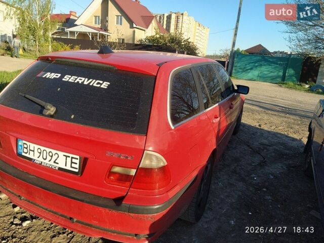 Красный БМВ 3 Серия, объемом двигателя 3 л и пробегом 467 тыс. км за 5800 $, фото 1 на Automoto.ua