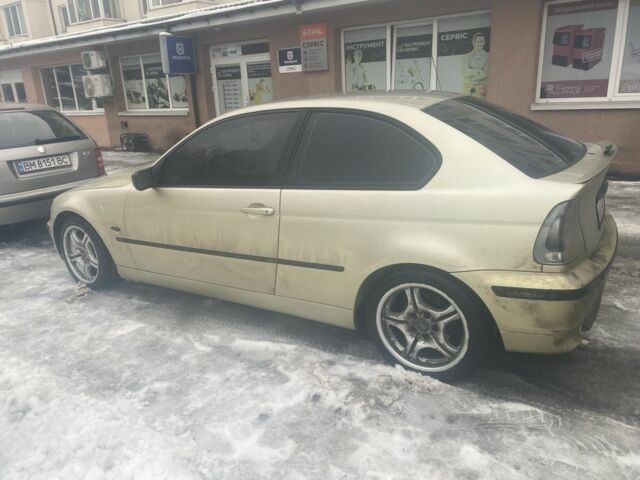 Жовтий БМВ 3 Серія, об'ємом двигуна 2.4 л та пробігом 215 тис. км за 3200 $, фото 1 на Automoto.ua