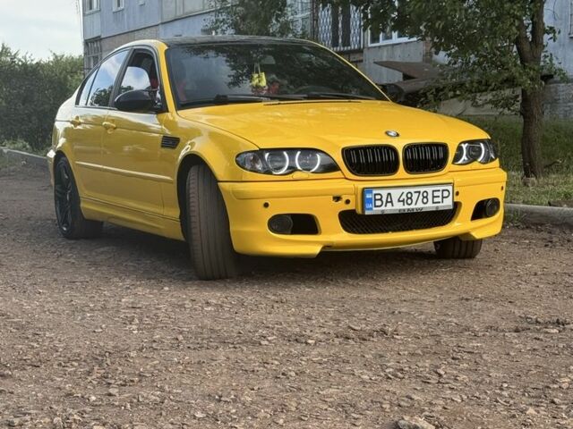 Желтый БМВ 3 Серия, объемом двигателя 2.5 л и пробегом 304 тыс. км за 6300 $, фото 1 на Automoto.ua