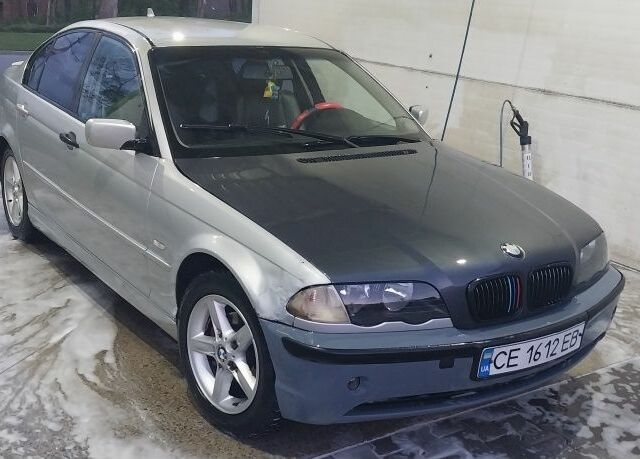 Серый БМВ 3 Серия, объемом двигателя 2 л и пробегом 280 тыс. км за 2800 $, фото 1 на Automoto.ua