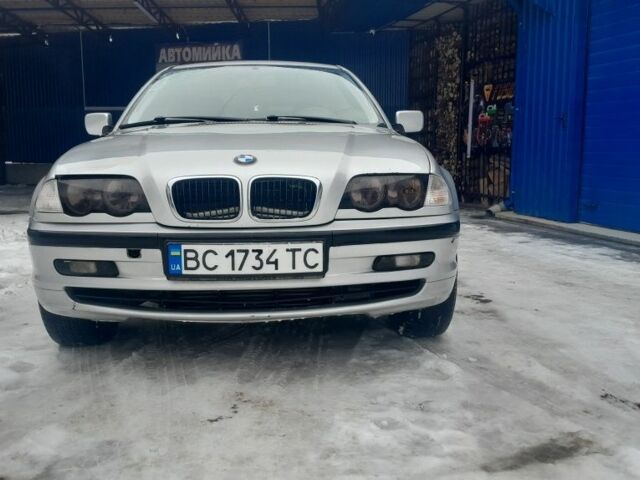 Серый БМВ 3 Серия, объемом двигателя 2 л и пробегом 400 тыс. км за 2750 $, фото 1 на Automoto.ua