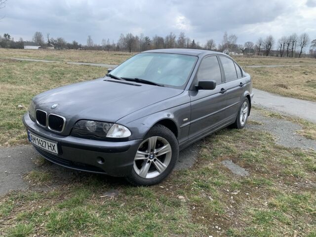 Серый БМВ 3 Серия, объемом двигателя 2 л и пробегом 400 тыс. км за 3500 $, фото 1 на Automoto.ua