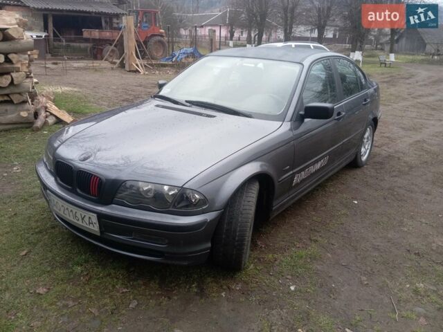 Серый БМВ 3 Серия, объемом двигателя 2 л и пробегом 296 тыс. км за 3600 $, фото 1 на Automoto.ua