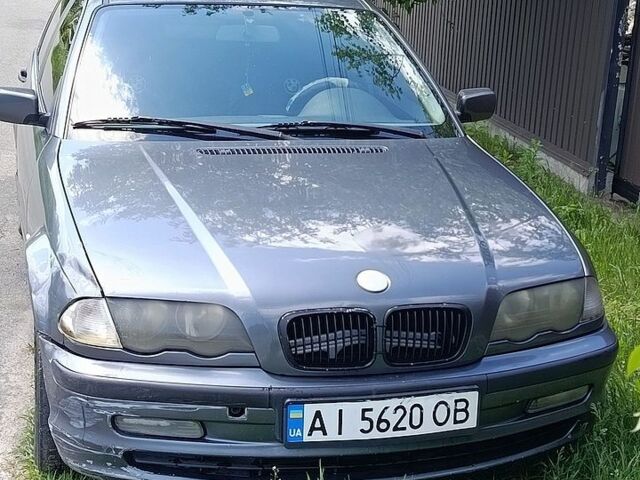 Серый БМВ 3 Серия, объемом двигателя 2 л и пробегом 347 тыс. км за 2900 $, фото 1 на Automoto.ua
