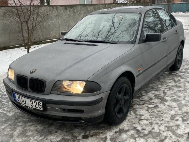 Серый БМВ 3 Серия, объемом двигателя 1.89 л и пробегом 328 тыс. км за 1600 $, фото 1 на Automoto.ua