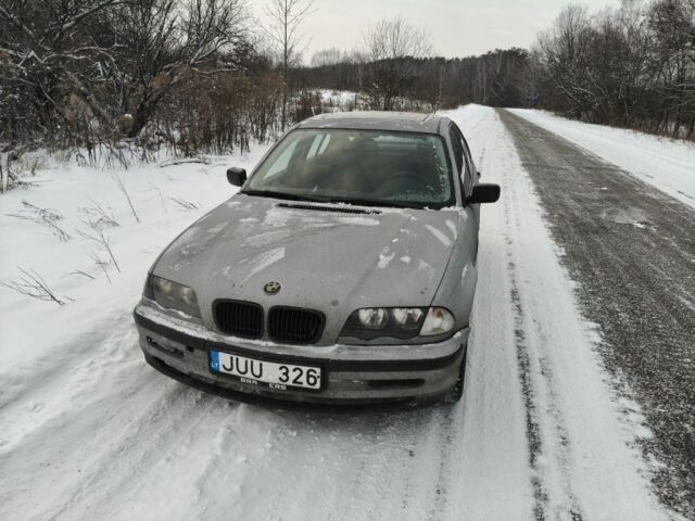 Серый БМВ 3 Серия, объемом двигателя 1.9 л и пробегом 380 тыс. км за 1400 $, фото 1 на Automoto.ua