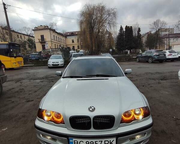 Серый БМВ 3 Серия, объемом двигателя 1.95 л и пробегом 373 тыс. км за 4200 $, фото 1 на Automoto.ua