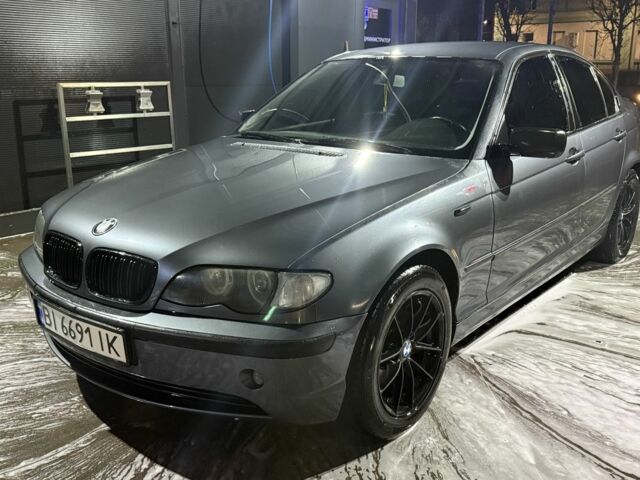Серый БМВ 3 Серия, объемом двигателя 2 л и пробегом 296 тыс. км за 5000 $, фото 1 на Automoto.ua