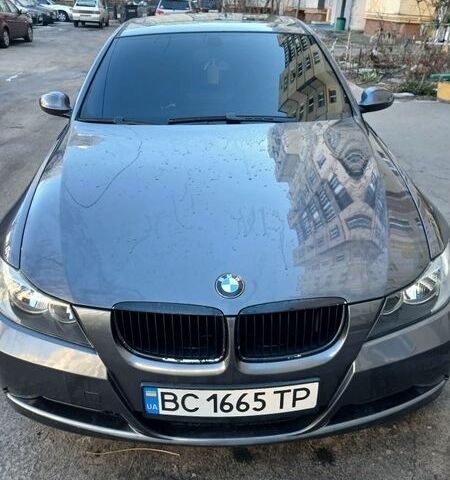 Серый БМВ 3 Серия, объемом двигателя 2 л и пробегом 188 тыс. км за 6200 $, фото 1 на Automoto.ua