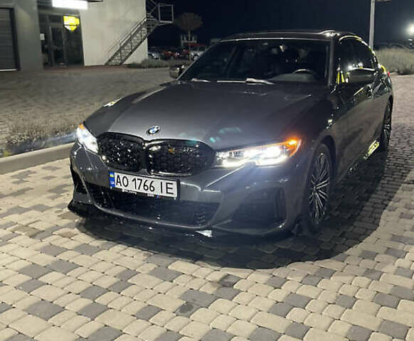 Серый БМВ 3 Серия, объемом двигателя 3 л и пробегом 96 тыс. км за 45000 $, фото 1 на Automoto.ua