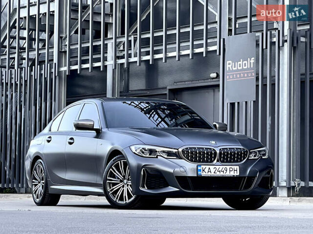 БМВ 3 Серія 2021 у Києві на Automoto.ua Сірий БМВ 3 Серія, об'ємом двигуна 3 л та пробігом 72 тис. км за 51950 $, фото 1 на Automoto.ua