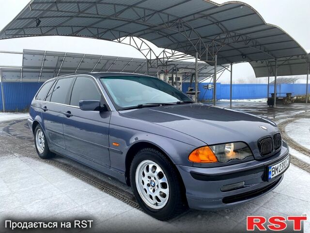 Серый БМВ 3 Серия, объемом двигателя 2 л и пробегом 225 тыс. км за 4300 $, фото 1 на Automoto.ua