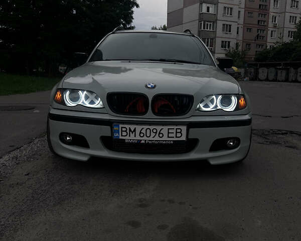 Серый БМВ 3 Серия, объемом двигателя 2.9 л и пробегом 401 тыс. км за 9500 $, фото 1 на Automoto.ua