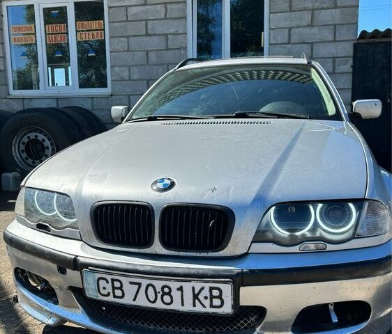 Серый БМВ 3 Серия, объемом двигателя 3 л и пробегом 310 тыс. км за 2200 $, фото 1 на Automoto.ua