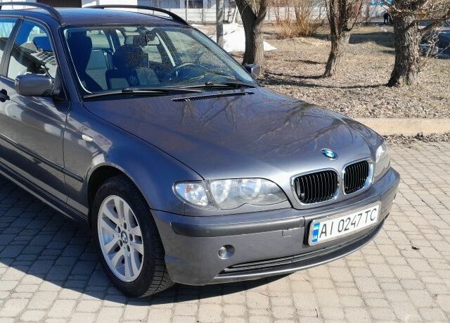 Серый БМВ 3 Серия, объемом двигателя 2 л и пробегом 230 тыс. км за 4600 $, фото 1 на Automoto.ua