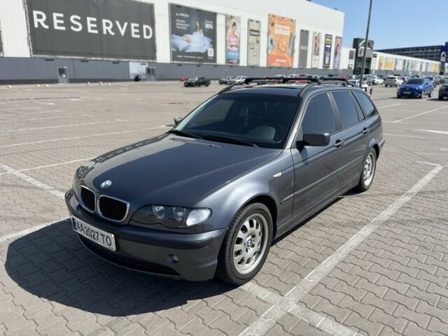 Серый БМВ 3 Серия, объемом двигателя 2 л и пробегом 360 тыс. км за 5300 $, фото 1 на Automoto.ua