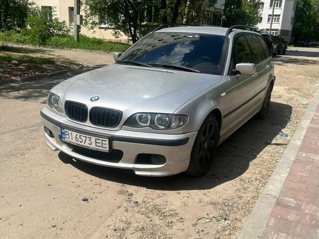 Серый БМВ 3 Серия, объемом двигателя 2 л и пробегом 347 тыс. км за 5300 $, фото 1 на Automoto.ua