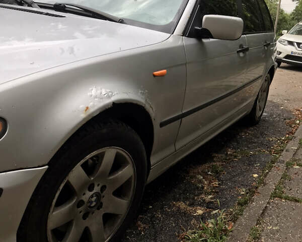 Серый БМВ 3 Серия, объемом двигателя 2 л и пробегом 370 тыс. км за 4400 $, фото 1 на Automoto.ua