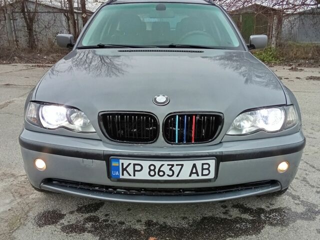 Серый БМВ 3 Серия, объемом двигателя 2 л и пробегом 320 тыс. км за 5000 $, фото 1 на Automoto.ua