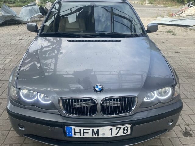 Серый БМВ 3 Серия, объемом двигателя 2 л и пробегом 415 тыс. км за 3126 $, фото 1 на Automoto.ua